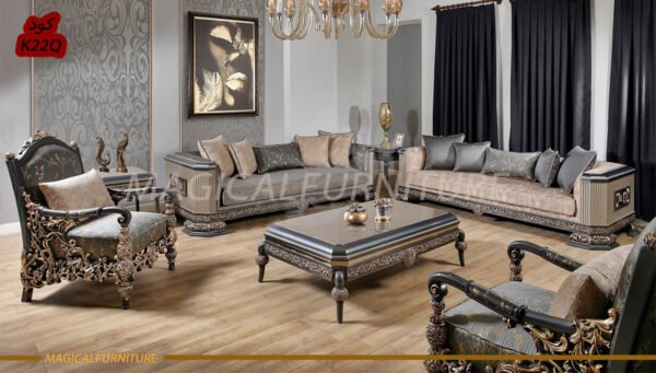 طقم كنب كلاسيك K22Q