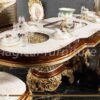 ⁦طاوله طعام كلاسيك T22E⁩ - الصورة ⁦8⁩