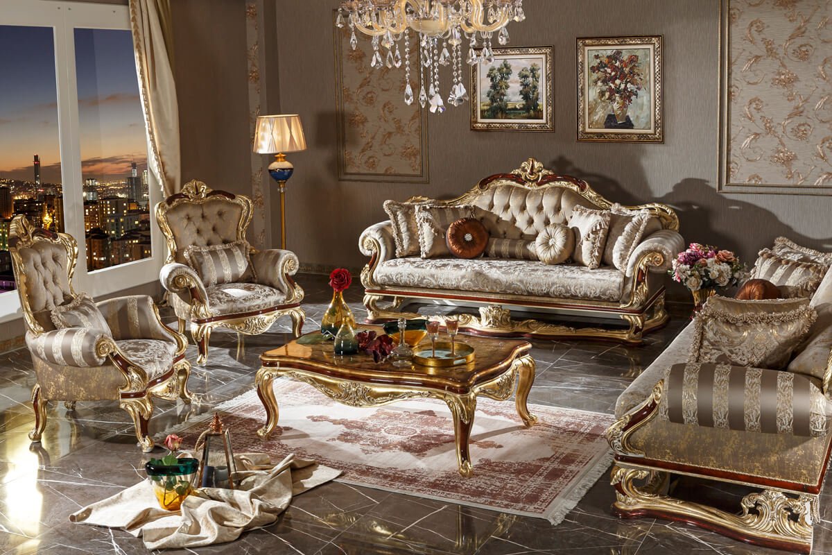 طقم أريكة فينتو كلاسيك