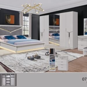 غرفه نوم متكاملة 7 قطع كود (0711)