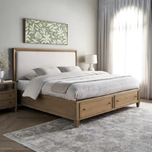 سرير سوبر كينج بمساحة تخزين - ليوبولد - 200x200 سم