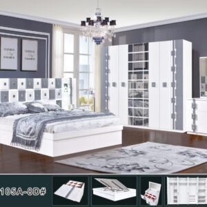 غرف نوم مودرن متكاملة 7 قطع كود (105)