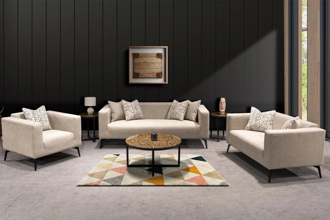 طقم كنب اماراتي 3 قطع Maxwell