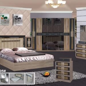 غرف نوم مودرن متكاملة 7 قطع كود (905)